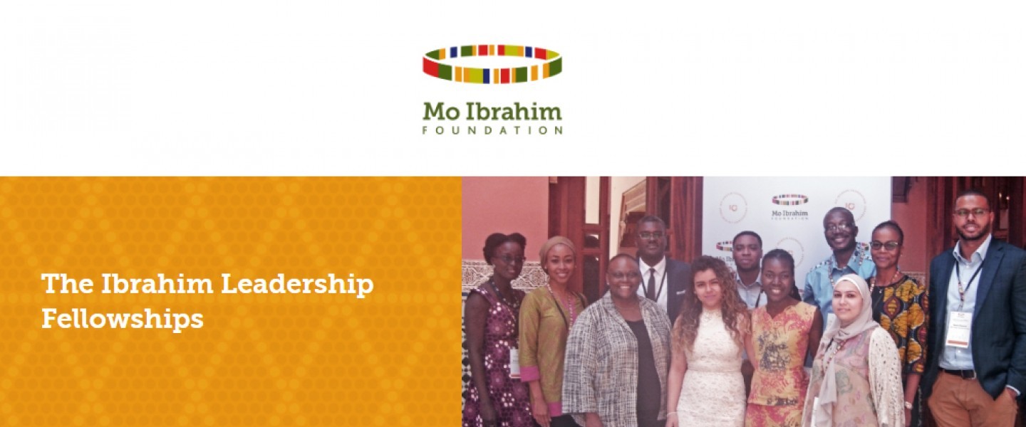 African Nationals - The Ibrahim Leadership Fellowships (Annual stipend of $100,000)